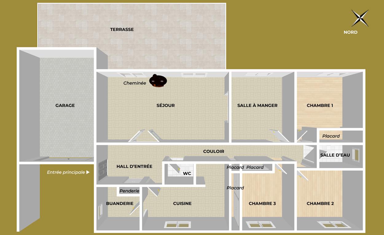 Plan de la maison